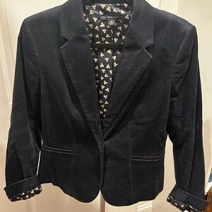 Brooks Brothers Blue Blazer with Notched Lapels